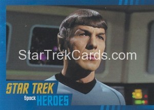 Star Trek The Original Series Heroes and Villains Trading Card Parallel 2