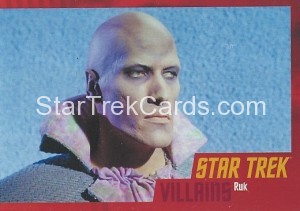 Star Trek The Original Series Heroes and Villains Trading Card Parallel 21