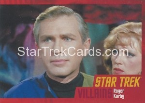 Star Trek The Original Series Heroes and Villains Trading Card Parallel 22