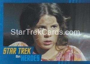 Star Trek The Original Series Heroes and Villains Trading Card Parallel 25