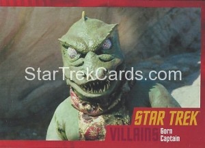 Star Trek The Original Series Heroes and Villains Trading Card Parallel 34