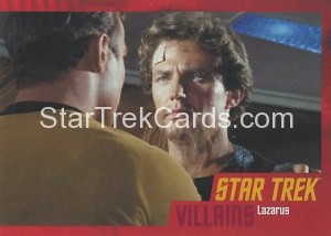 Star Trek The Original Series Heroes and Villains Trading Card Parallel 35