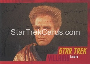 Star Trek The Original Series Heroes and Villains Trading Card Parallel 37