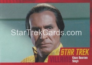 Star Trek The Original Series Heroes and Villains Trading Card Parallel 39