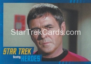 Star Trek The Original Series Heroes and Villains Trading Card Parallel 4