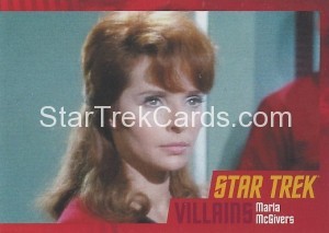 Star Trek The Original Series Heroes and Villains Trading Card Parallel 40