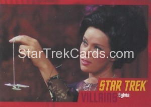 Star Trek The Original Series Heroes and Villains Trading Card Parallel 43