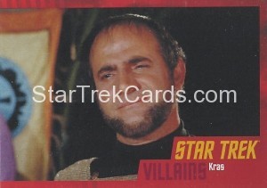 Star Trek The Original Series Heroes and Villains Trading Card Parallel 46