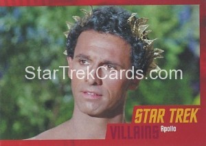 Star Trek The Original Series Heroes and Villains Trading Card Parallel 47