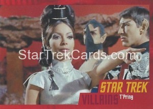 Star Trek The Original Series Heroes and Villains Trading Card Parallel 49