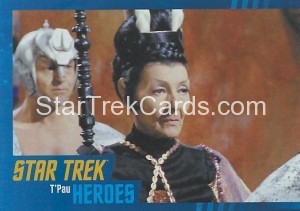 Star Trek The Original Series Heroes and Villains Trading Card Parallel 50
