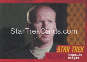 Star Trek The Original Series Heroes and Villains Trading Card Parallel 52