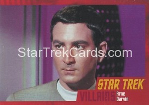 Star Trek The Original Series Heroes and Villains Trading Card Parallel 55