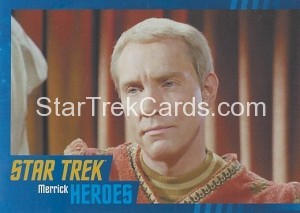 Star Trek The Original Series Heroes and Villains Trading Card Parallel 58