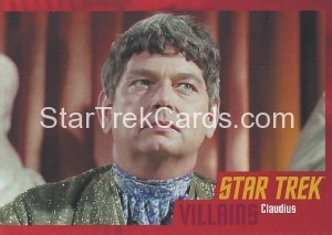 Star Trek The Original Series Heroes and Villains Trading Card Parallel 59