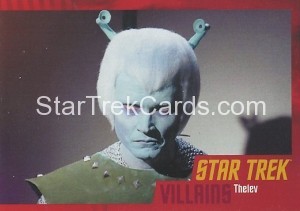 Star Trek The Original Series Heroes and Villains Trading Card Parallel 60