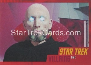 Star Trek The Original Series Heroes and Villains Trading Card Parallel 62