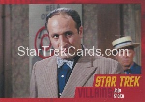 Star Trek The Original Series Heroes and Villains Trading Card Parallel 66