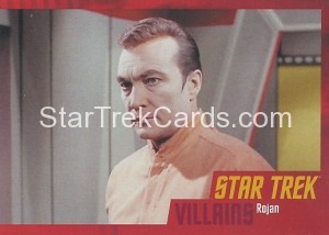 Star Trek The Original Series Heroes and Villains Trading Card Parallel 67