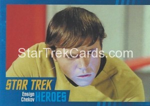 Star Trek The Original Series Heroes and Villains Trading Card Parallel 7