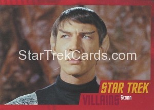 Star Trek The Original Series Heroes and Villains Trading Card Parallel 70