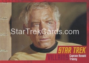 Star Trek The Original Series Heroes and Villains Trading Card Parallel 73