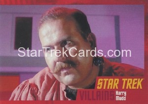 Star Trek The Original Series Heroes and Villains Trading Card Parallel 76