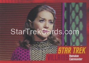Star Trek The Original Series Heroes and Villains Trading Card Parallel 77
