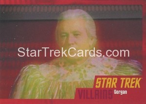 Star Trek The Original Series Heroes and Villains Trading Card Parallel 78