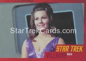 Star Trek The Original Series Heroes and Villains Trading Card Parallel 79