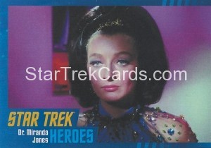 Star Trek The Original Series Heroes and Villains Trading Card Parallel 80