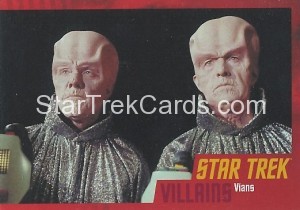 Star Trek The Original Series Heroes and Villains Trading Card Parallel 82