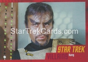 Star Trek The Original Series Heroes and Villains Trading Card Parallel 83