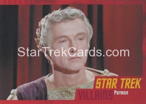 Star Trek The Original Series Heroes and Villains Trading Card Parallel 85