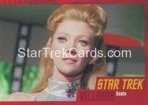 Star Trek The Original Series Heroes and Villains Trading Card Parallel 86