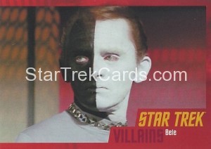 Star Trek The Original Series Heroes and Villains Trading Card Parallel 89