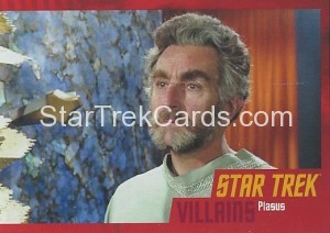 Star Trek The Original Series Heroes and Villains Trading Card Parallel 93