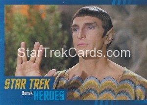 Star Trek The Original Series Heroes and Villains Trading Card Parallel 98