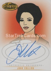 Star Trek The Original Series Art Images Trading Card Autograph A14