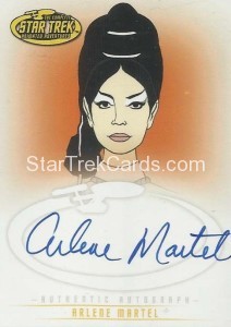 Star Trek The Original Series Art Images Trading Card Autograph A15