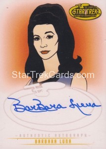 Star Trek The Original Series Art Images Trading Card Autograph A19