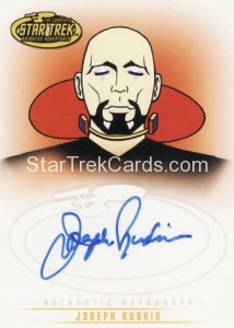 Star Trek The Original Series Art Images Trading Card Autograph A24