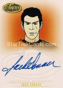 Star Trek The Original Series Art Images Trading Card Autograph A25