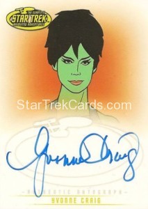 Star Trek The Original Series Art Images Trading Card Autograph A39