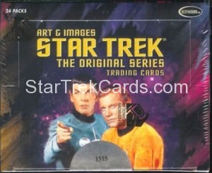 Star Trek The Original Series Art Images Trading Card Box