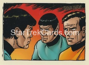 Star Trek The Original Series Art Images Trading Card GK34