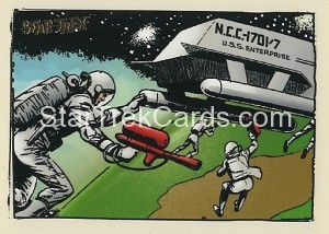 Star Trek The Original Series Art Images Trading Card GK54