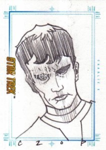 Star Trek The Original Series Art Images Trading Card Sketch Charlie X