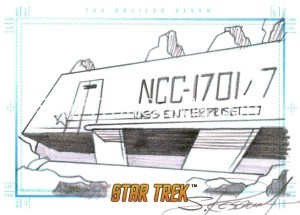 Star Trek The Original Series Art Images Trading Card Sketch The Galileo Seven