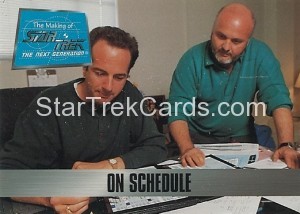 The Making of Star Trek The Next Generation Trading Card 12